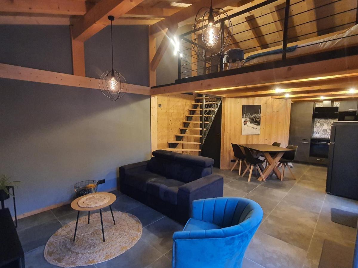 Chalet Cosy Et Moderne Vue Montagnes Seytroux Exterior foto